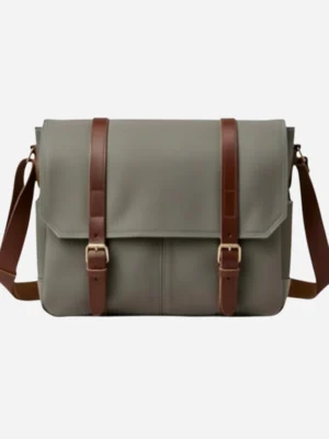 Classic Commuter Canvas Messenger Bag