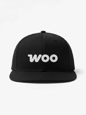 Classic Flat Brim Logo Cap