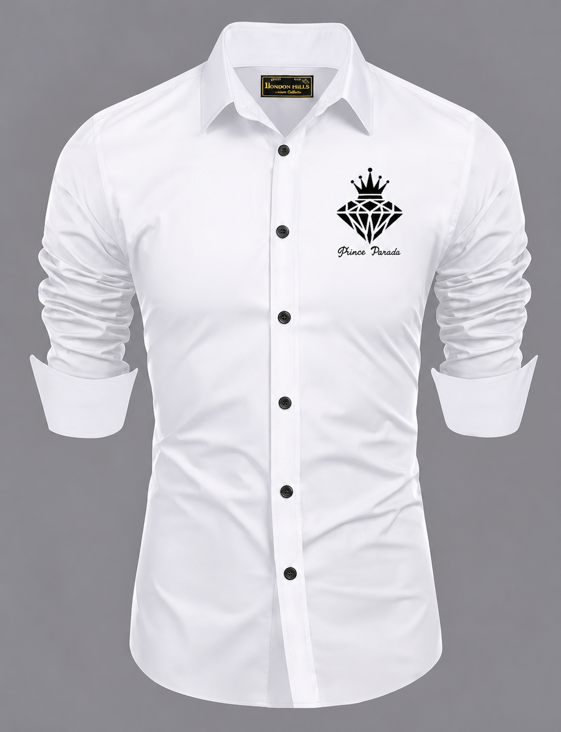 Men Printed Cotton Casual Shirt – Stylish Modern Full Sleeve Wear