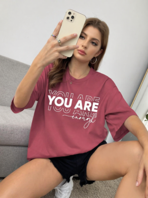 Trendy Oversized Printed T-Shirt for Women