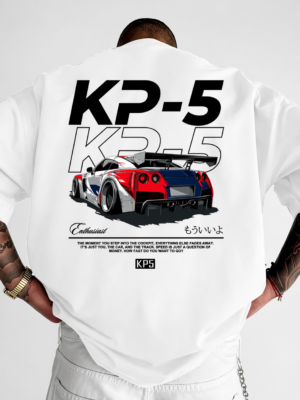 Men’s Oversized Printed T-Shirt | Casual Loose Fit Round Neck Stylish Tee for Men